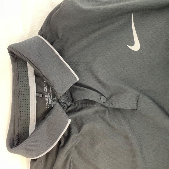 Nike Golf Modern Fit Dri-Fit Golf Shirt Black Men’s Extra Large - Picture 7 of 13
